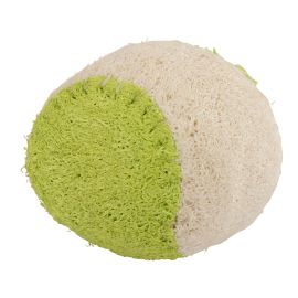 Ball aus Luffa für Hunde, ø 6cm, grün