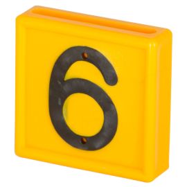 Nummernblock, Farbe und Nummer wählbar