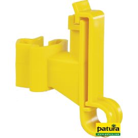 Patura Breitband-Isolator für T-Pfosten, gelb