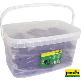 Patura Festzaun-Isolator für Draht (Eimer mit 150 Stück)