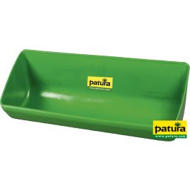 Patura Kunststoff-Langtrog, 13 Liter, grün zum Anschrauben