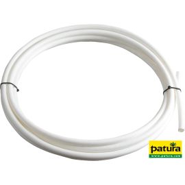 Patura Kunststoffisolierschlauch, weiß, für Seile bis 6 mm (5 Meter / Pack)