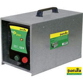 Patura P200, Weidezaun-Gerät für 12 V Akku mit Tragebox