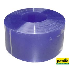 Patura PVC-Streifen 300 x 3 mm blau transparent, Meterware