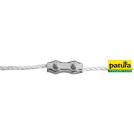 Patura Seilverbinder Edelstahl, für Seile bis 6 mm (3 Stück / Pack)