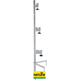 Patura Spezial-Montagepfahl, für 3 Haspeln Zaunhöhe bis 1,00 m
