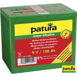 Patura Super-Alkaline Weidezaun-Batterie 9 V / 100 Ah
