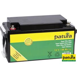 Patura Super-Vlies-Akku 12 V / 50 Ah C100 wartungsfreie Vliesbatterie