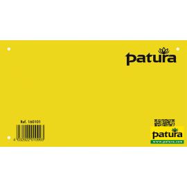 Patura Warnschild "Weide betreten verboten" Kunststoff
