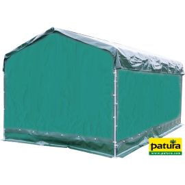 Patura Wetterschutzplane für Panel-Dach 3 x 3,6 m, Seitenteil L = 3 m
