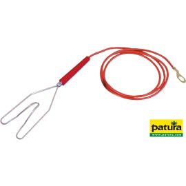 Patura Zaunanschlusskabel mit Herzklemme und Ringöse 8 mm (1 Stück / Pack)