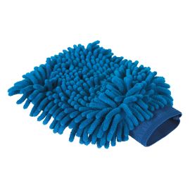 Putzhandschuh Microfaser royal blau 20x15 cm
