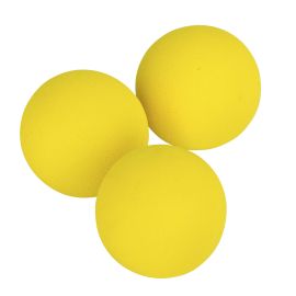 Schaumstoffball ø4,5cm gelb, 3 Stk.