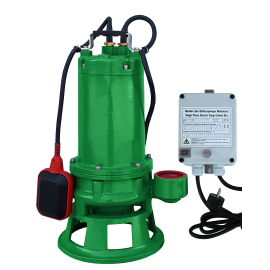 Zuwa VORTEX 100-CS plus, 2850 min-1, 230 V - Schmutzwassertauchpumpe mit Schwimmer und Schneidwerk