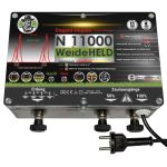 Weidezaungerät WeideHELD N 11000 Patentierter Doppelimpuls | 11 Joule | 4 Jahre Garantie | stärkstes 230V Elektrozaungerät